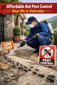 Looking for affordable ant pest control near me in Dehradun? Get safe, effective, and long-lasting ant treatment with Termoshield’s expert pest control services.

