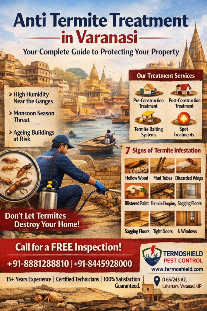 Anti Termite Treatment in Varanasi