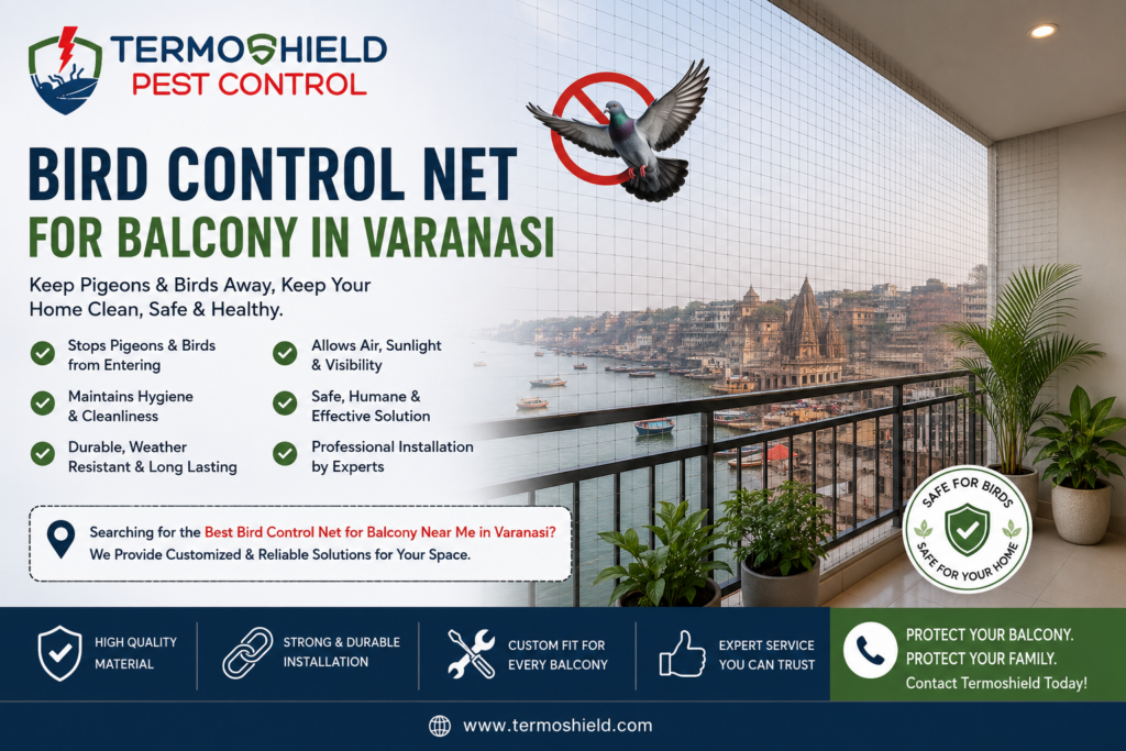 Bird Control Net for Balcony in Varanasi