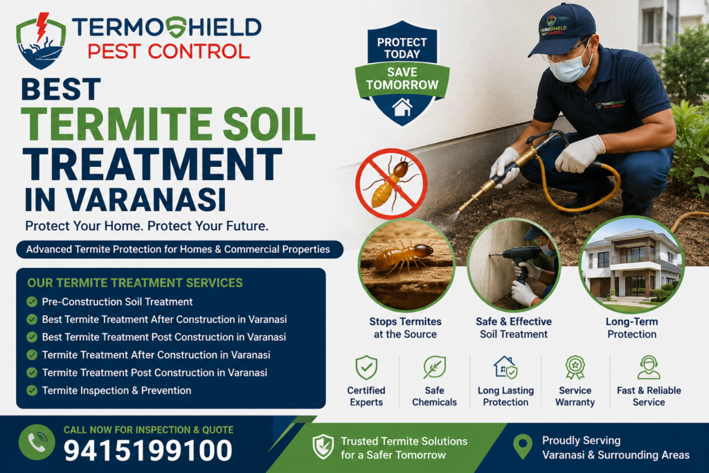 Best Termite Soil Treatment in Varanasi